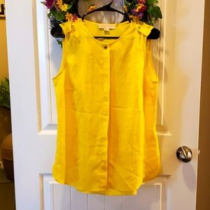 Michael Kors yellow tank